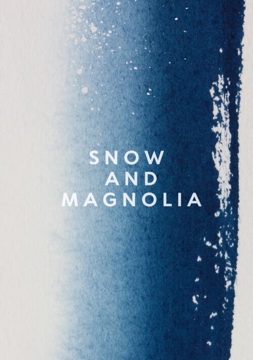 snow and magnolia