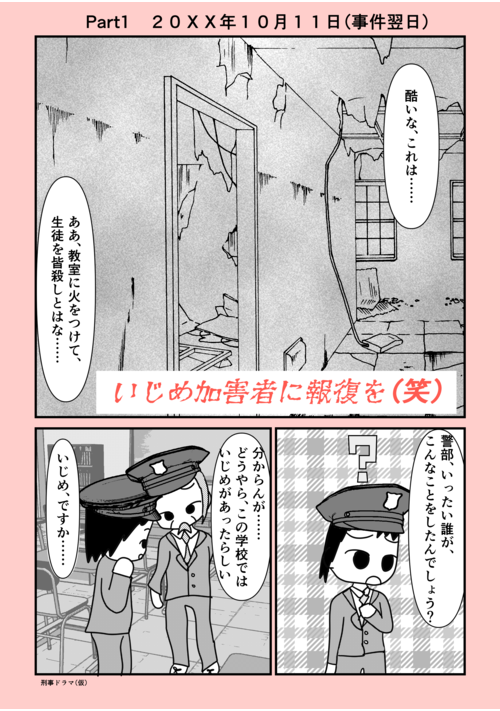 『いじめ加害者に報復を（笑）』（フーラー） 表紙