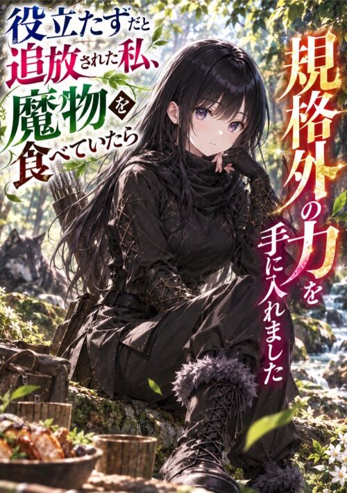 役立たずだと追放された私、魔物を食べていたら規格外の力を手に入れました