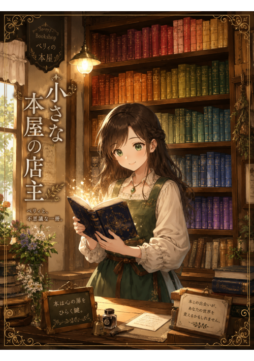 『小さな本屋の店主』（戌獅ぐら） 表紙