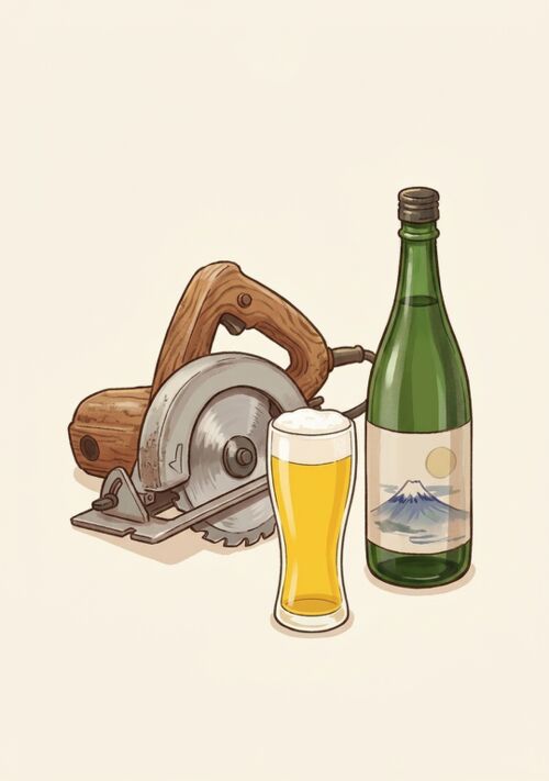 異世界客と古民家暮らし　―DIYと晩酌の日々―