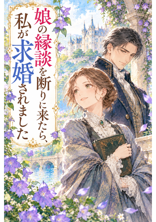 娘の縁談を断りに来たら、私が求婚されました 表紙