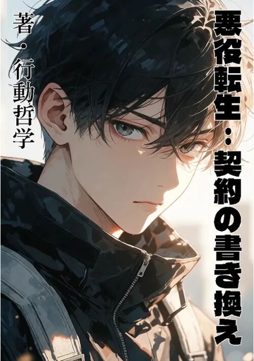 『悪役転生：契約の書き換え』（行動哲学） 表紙