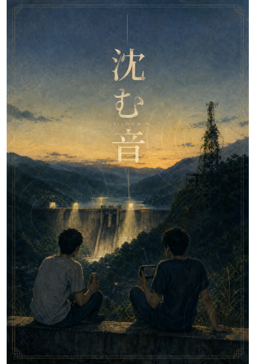 『沈む音』（ono） 表紙