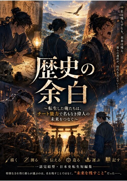 『歴史の余白 ～転生した俺たちは、チート能力で名もなき偉人の未来をつなぐ～』