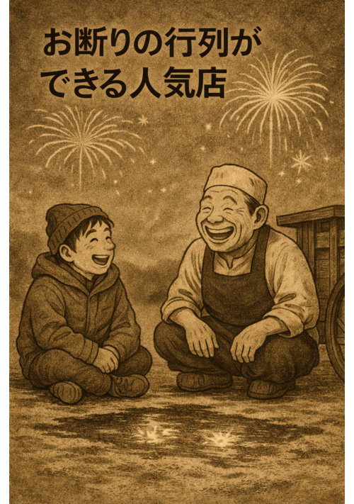 ◽️プチストーリー【お断りの行列ができる人気店】（作品No_16）