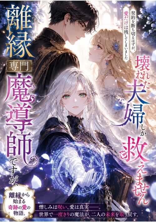 離縁専門魔導師ですが、壊れた夫婦しか救えません 表紙