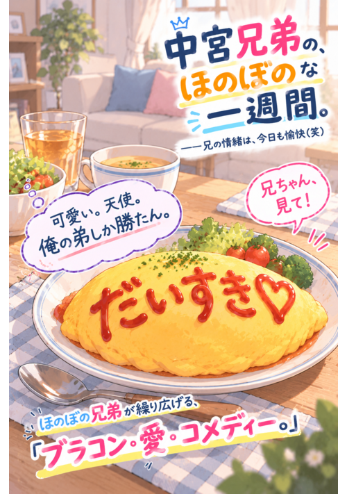 『中宮兄弟の、ほのぼのな一週間。』――兄の情緒は、今日も愉快（笑）