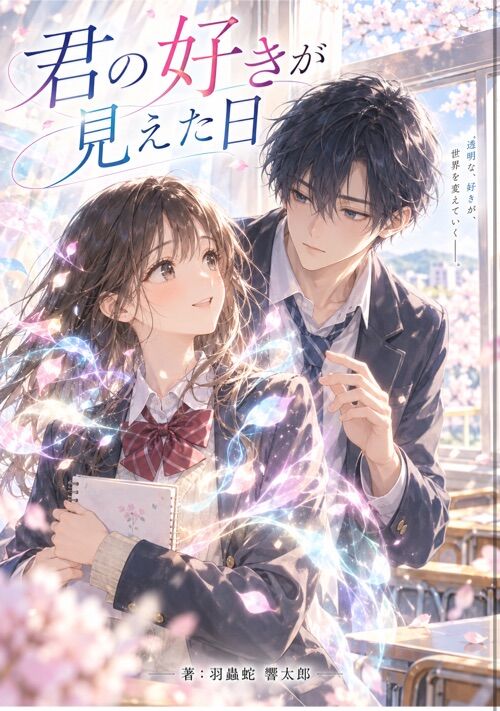 『君の好きが見えた日』（羽蟲蛇 響太郎） 表紙