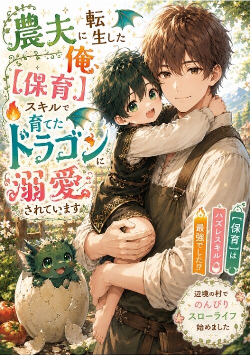 農夫に転生した俺、【保育】スキルで育てたドラゴンに溺愛されています