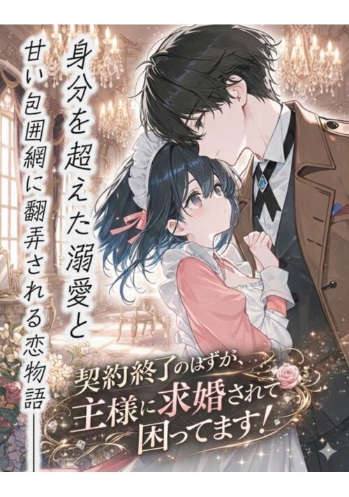 『契約終了のはずが、主様に求婚されて困ってます！』（猫塚ルイ） 表紙