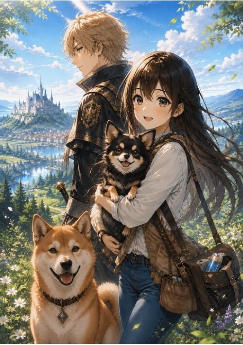 愛犬たちと異世界辺境スローライフ～王家から逃げたアラサー女子、スマホ通販で快適生活～