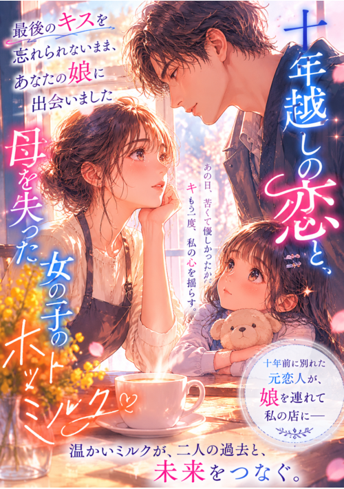 最後のキスを忘れられないまま、あなたの娘に出会いました 〜十年越しの恋と、母を失った女の子のホットミルク〜