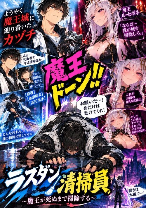 ラスダン清掃員〜魔王が死ぬまで掃除する〜