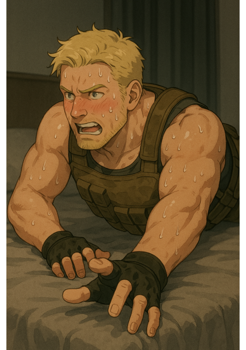 傭兵団の団長が中年騎士にいいようにされる話