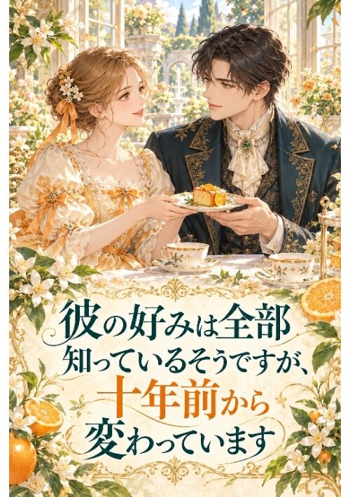 彼の好みは全部知っているそうですが、十年前から変わっています 表紙