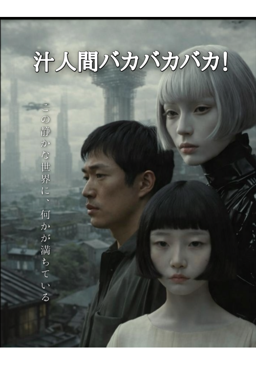 『【映像SF掌編】汁人間バカバカバカ！』（うたがわきしみ） 表紙