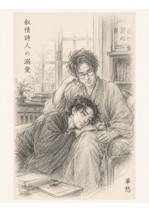 『叙情詩人の溺愛』（華愁） 表紙