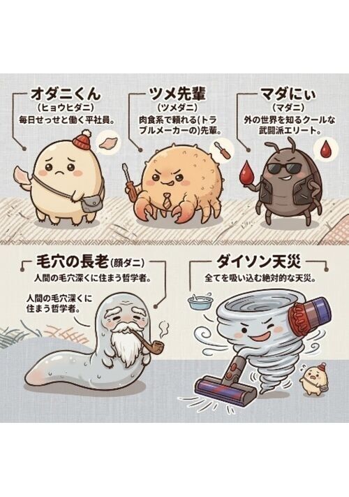がんばれ オダニくん ふとんの国の世知辛い日常