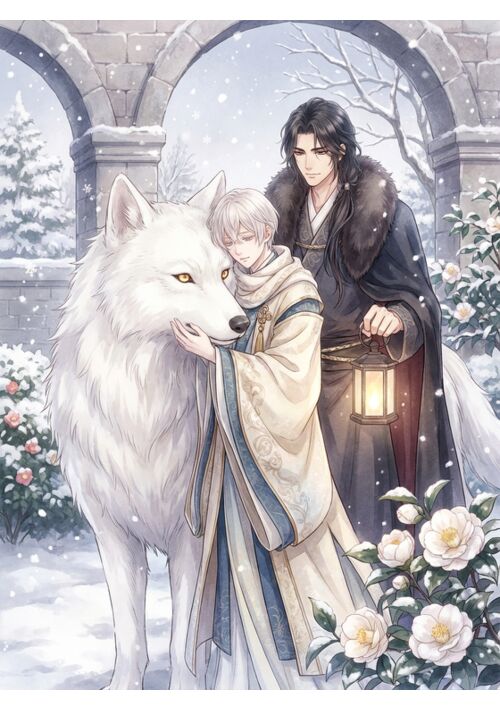 契約結婚で北の辺境に嫁いだ没落オメガですが、もふもふ聖獣と一緒に凍土を耕していたら不器用な旦那様に溺愛されました