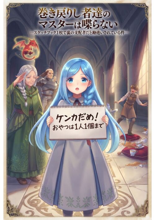 『巻き戻りし者達のマスターは喋らない』 ―スケッチブック１枚で裏の支配者だと勘違いされている件―