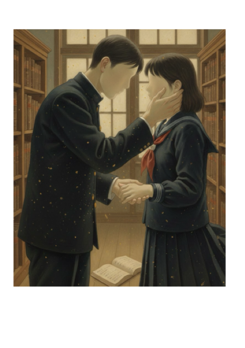 卒業まであと七日。静かな図書室で，触れてはいけない彼の秘密を知ってしまった。