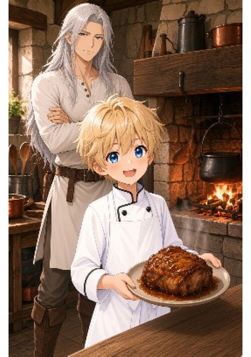 魔道師長のまかない係～身寄りのない幼児だけどがんばって美味しいご飯つくりましゅ！～ 表紙
