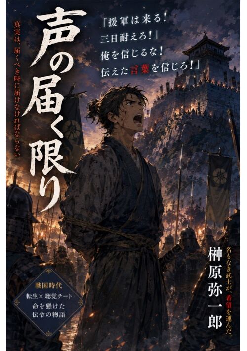 『声の届く限り』（杉山　遵） 表紙