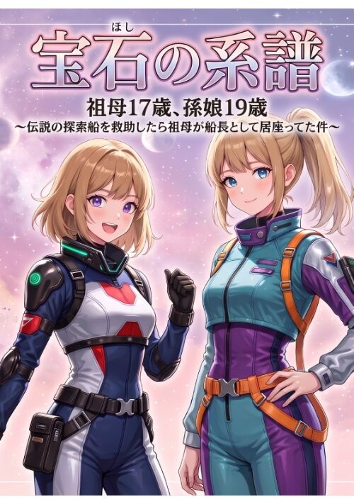 宝石（星）の系譜 〜５０年前に遭難した伝説の探査船を見つけたら、１７歳の祖母が船長として居座っていた件。未知の惑星を巡る異世界航海録～