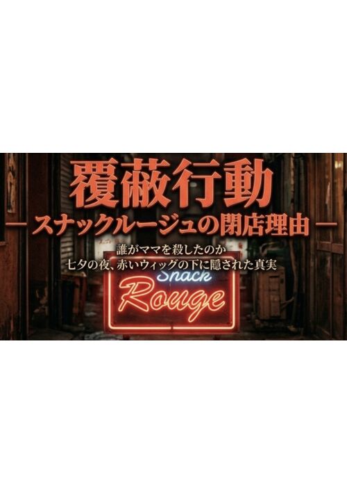 覆蔽行動 ― スナックルージュの閉店理由 ―