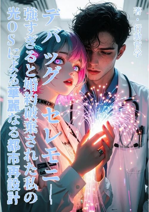 『デバッグ・セレモニー「強すぎる」と婚約破棄された私の、光OSによる華麗なる都市再設計』（行動哲学） 表紙
