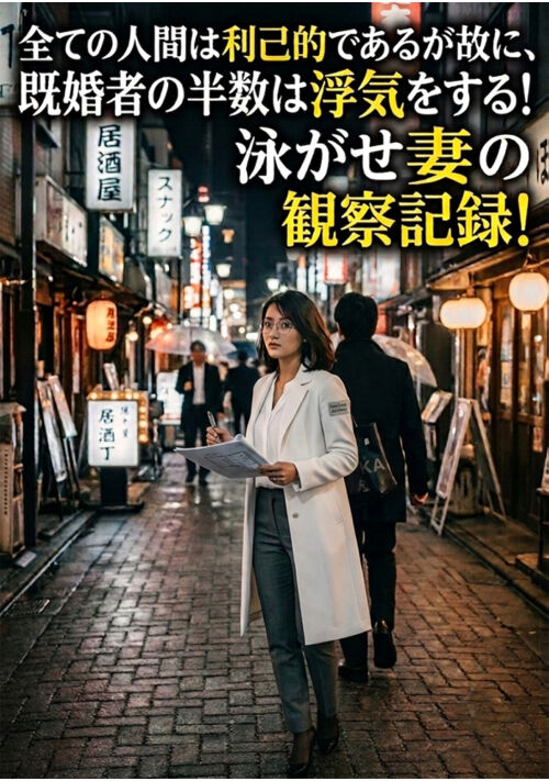 「全ての人間は利己的であるが故に、既婚者の半数は浮気をする！泳がせ妻の観察記録！」