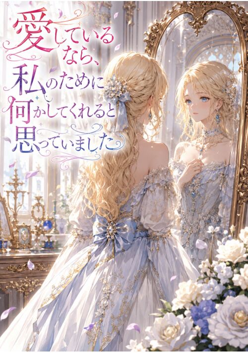 愛しているなら、私のために何かしてくれると思っていました 表紙