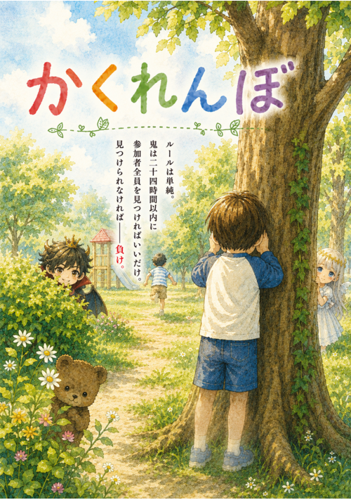 かくれんぼ 表紙