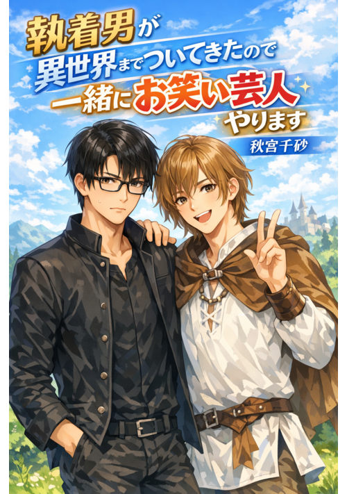 執着男が異世界までついてきたので、一緒にお笑い芸人やります