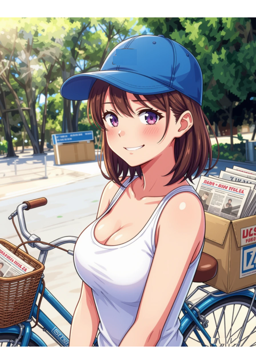 新聞配達少女