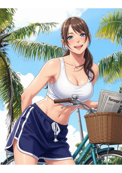 新聞配達美少女
