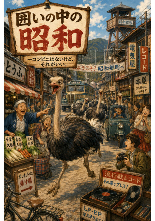 『囲いの中の昭和』（カツオシD） 表紙