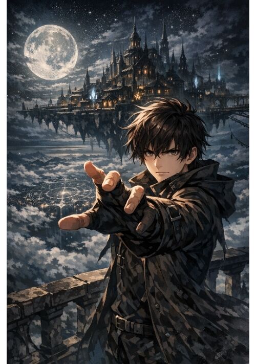 『雲海のゼロ』（麦狼） 表紙