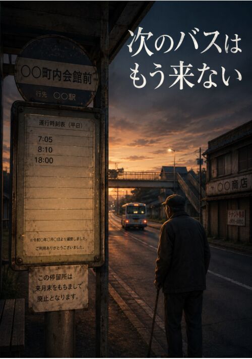 次のバスはもう来ない 表紙