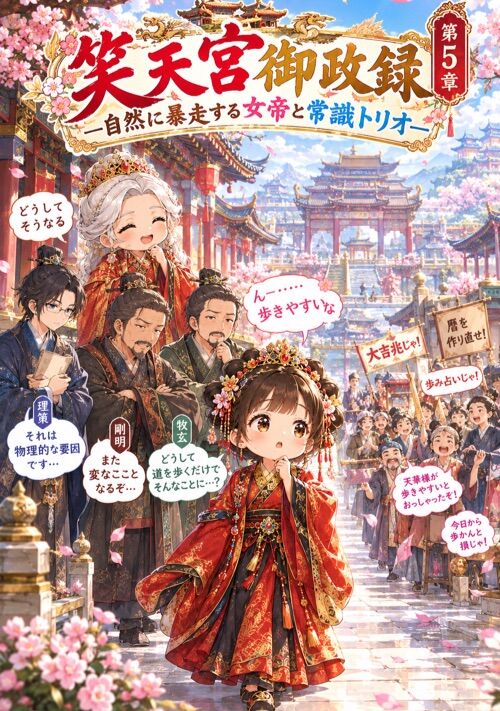 笑天宮御政録　―自然に暴走する女帝と常識トリオ―