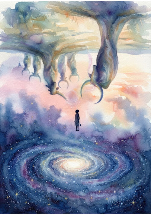 子どもと七人の泣く神〜星がライオンの毛になった〜