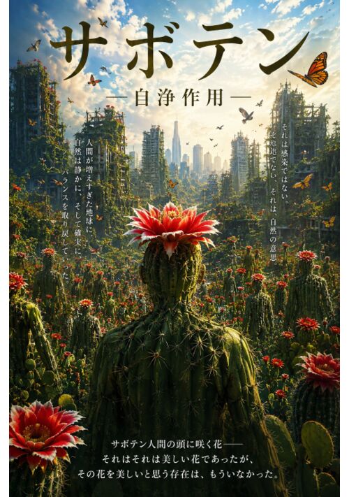 『サボテンー自浄作用ー』（山崎のみち） 表紙