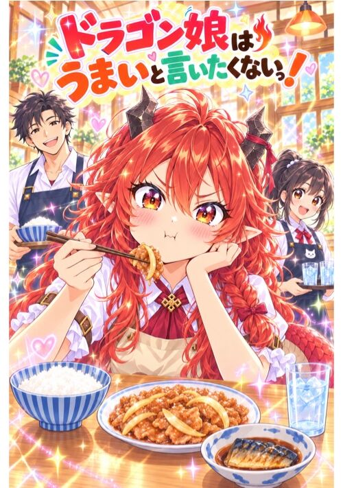 どらうま！　ドラゴン娘は『うまい』と言いたくないっ！