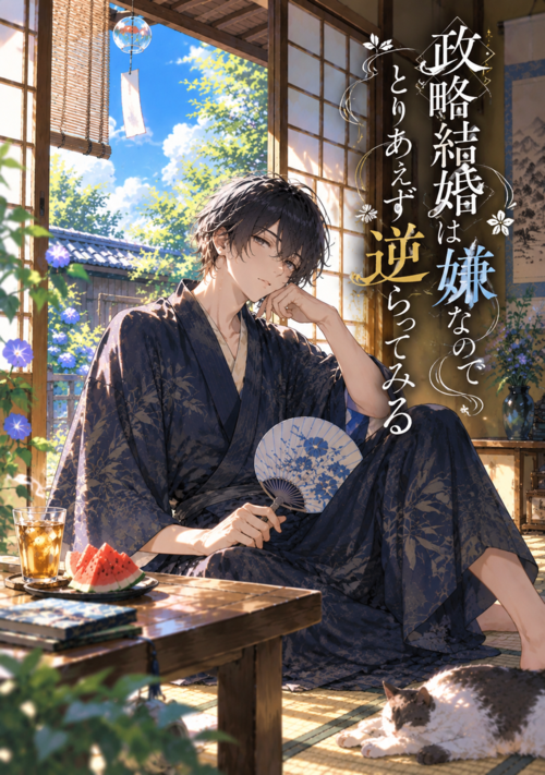 『政略結婚は嫌なのでとりあえず逆らってみる』（畝澄ヒナ） 表紙
