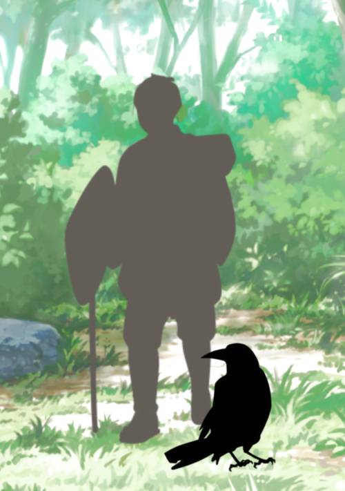 石の旅人と鴉 表紙