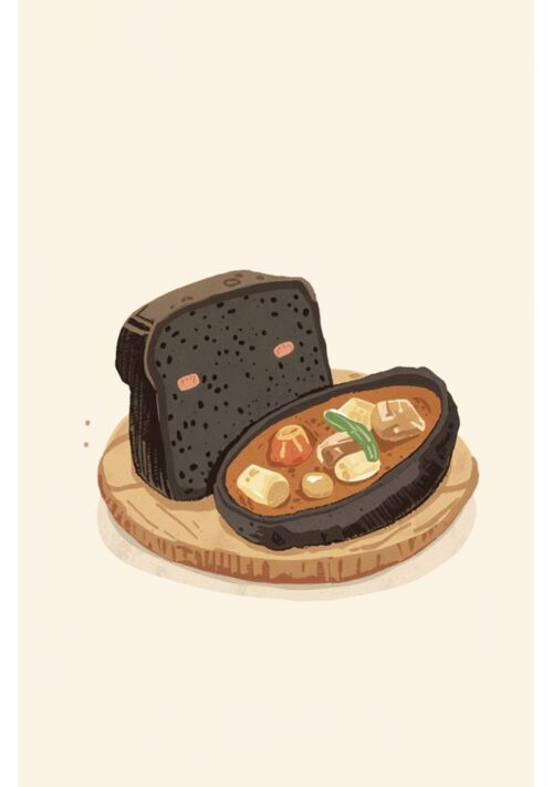 四十歳の元社畜、異世界の宿屋で飯を作る　〜味のないスープと石みたいなのがパンを改善していたら繁盛店になりました〜 表紙