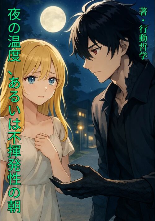 『夜の温度、あるいは不揮発性の朝』（行動哲学） 表紙