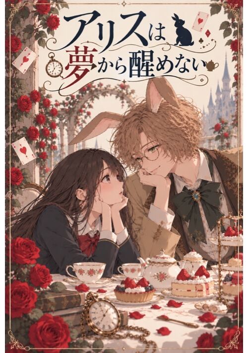 『アリスは夢から醒めない』（西 朝霧） 表紙