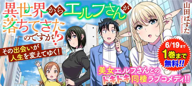 異世界からエルフさんが落ちてきたのですが!?